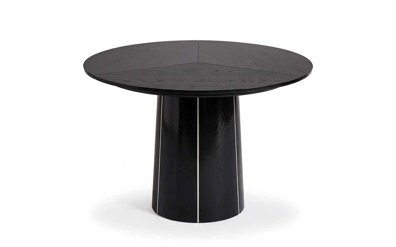 Skovby SM33 rundt spisebord - Mørkt træ - Fineret træ (123x74 cm.)