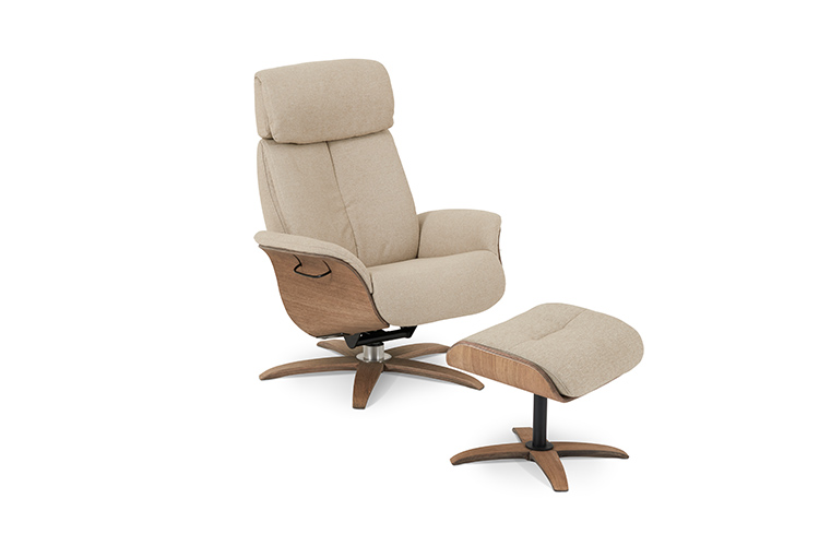 Global Comfort Ventura lænestol og fodskammel
