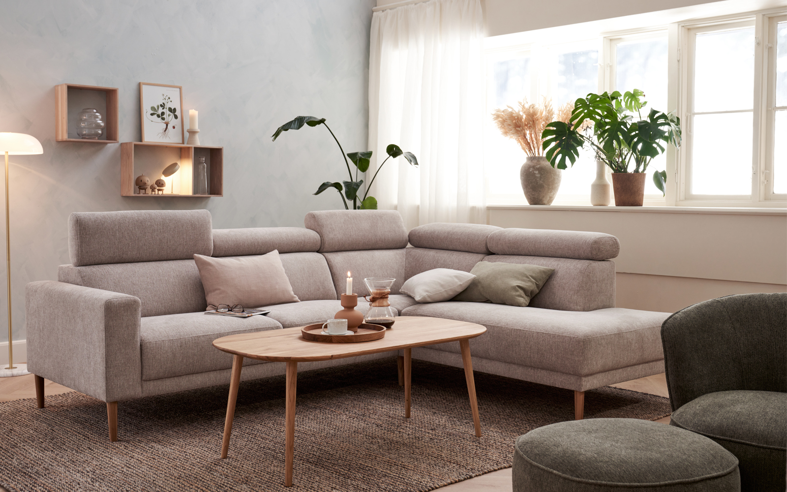 Billede af Michigan sofa med open end