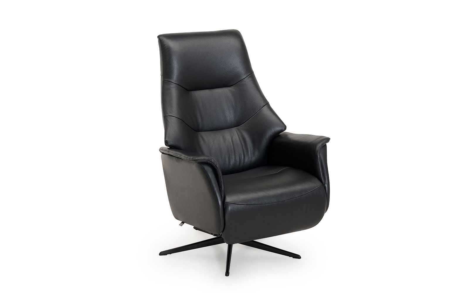 Capri lænestol med indbygget fodskammel