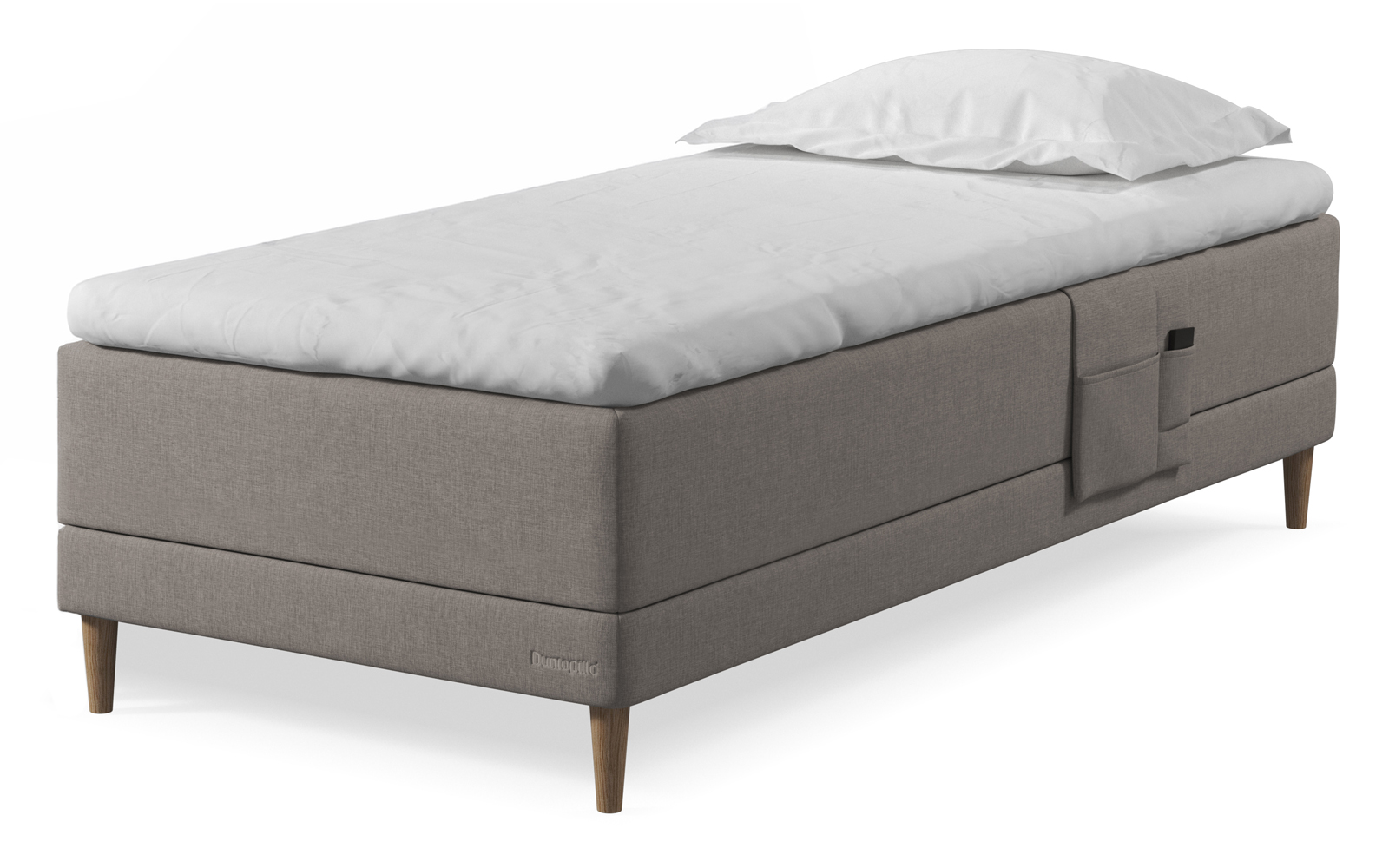 Dunlopillo Soul boxelevation 80x200 - Grå