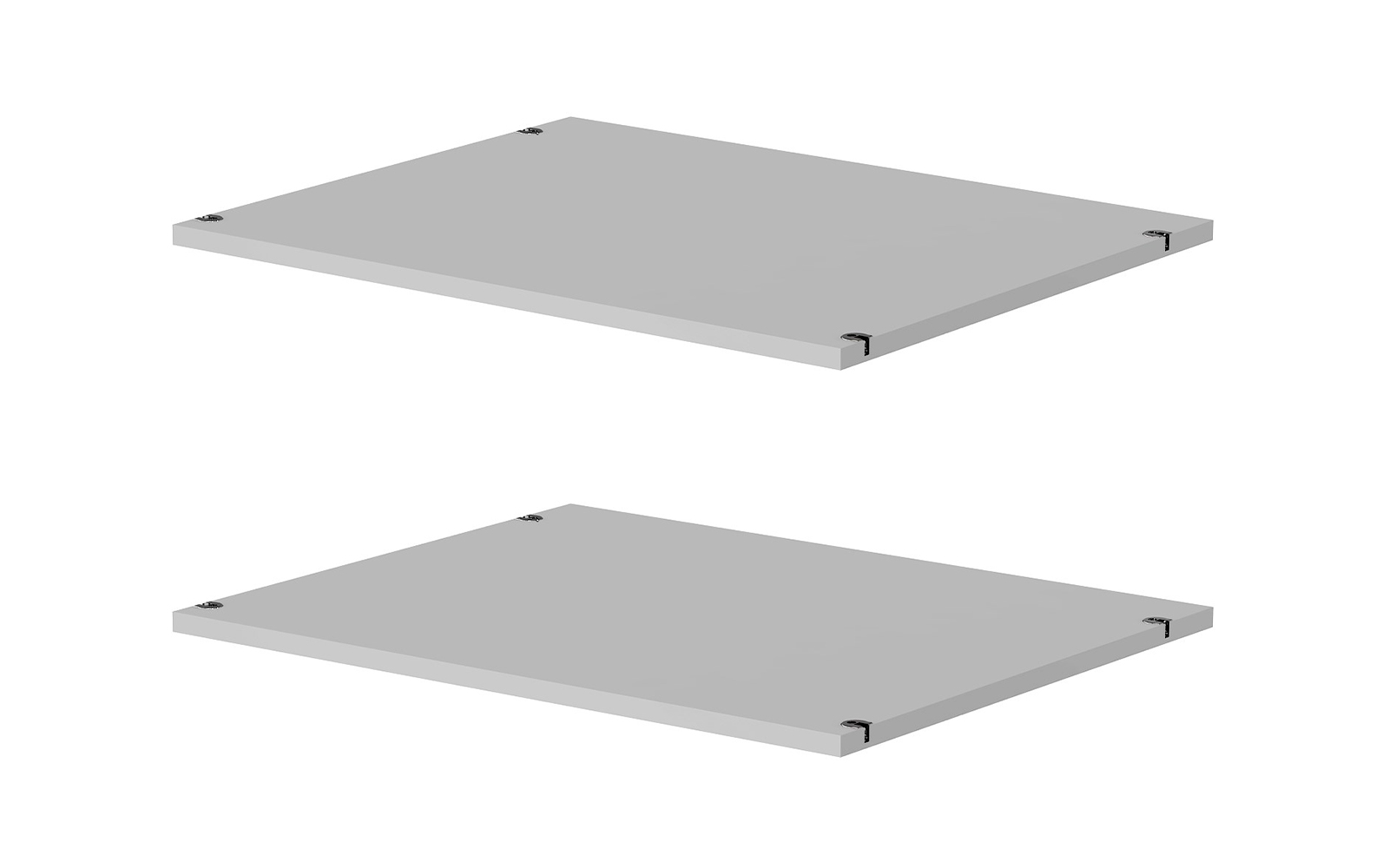 Billede af STOCK 2 stk. hylde 75 cm